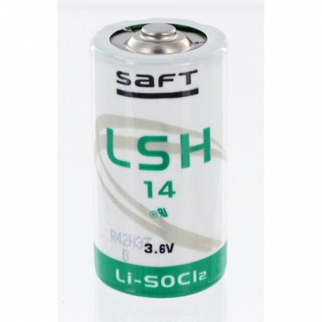 PILE LITHIUM 3,6V 5500MAH C LSH14 SAFT