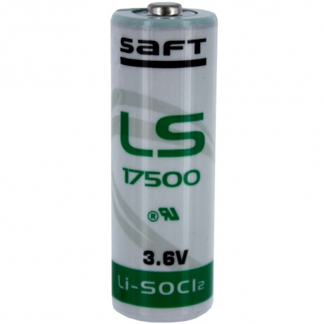 PILE LITHIUM 3,6V 3400MAH A LS17500 SAFT PILE LITHIUM 3,6V 3400MAH A LS17500 SAFT