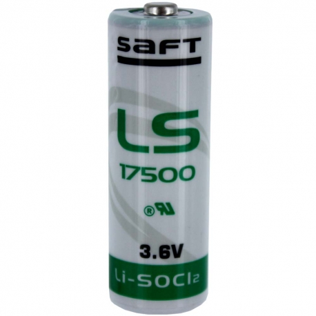 PILE LITHIUM 3,6V 3400MAH A LS17500 SAFT