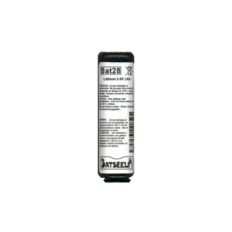 Batterie d'alarme pour Daitem BATLI28 Batterie d'alarme pour Daitem BATLI28