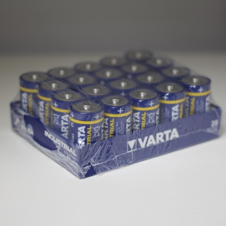 PACK de 20 Piles VARTA INDUSTRIAL LR14 C