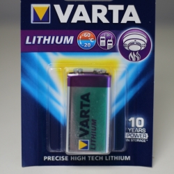 PILE VARTA PROFESSIONNAL LITHIUM 9V 6LR61