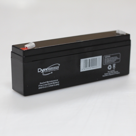BATTERIE DAS12-2.2 DYNO EUROPE 12V 2.2AH