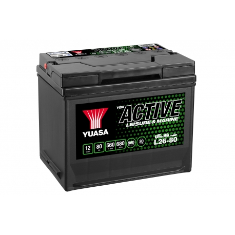 Batteries de loisirs YBX 12V 80Ah 480A Batteries de loisirs YBX 12V 80Ah 480A
