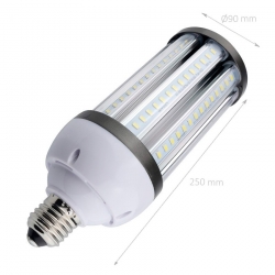 Lampe LED Éclairage Public Corn E40 54W 6000°K