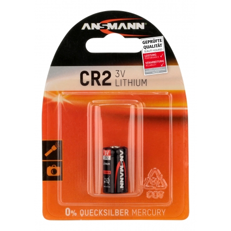 Pile Lithium CR2 / CR17355 ANSMANN Pile Lithium CR2 / CR17355 ANSMANN
