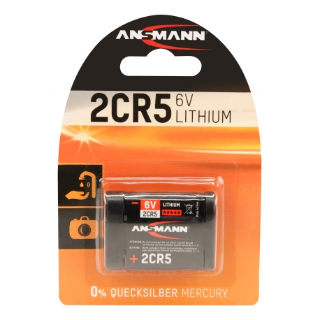 Pile lithium 2CR5 ANSMANN