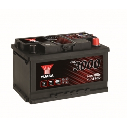 Batterie 12V 71Ah 650A Yuasa SMF YBX3100