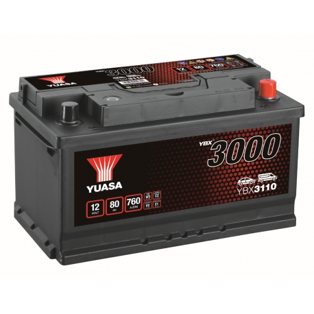 Batterie 12V 80Ah 720A Yuasa SMF Batterie 12V 80Ah 720A Yuasa SMF