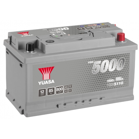 Batterie 12V 85Ah 800A Yuasa SMF YBX5110 Batterie 12V 85Ah 800A Yuasa SMF YBX5110