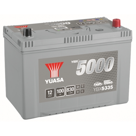 Batterie 12V 100Ah 830A Yuasa SMF YBX5335 Batterie 12V 100Ah 830A Yuasa SMF YBX5335