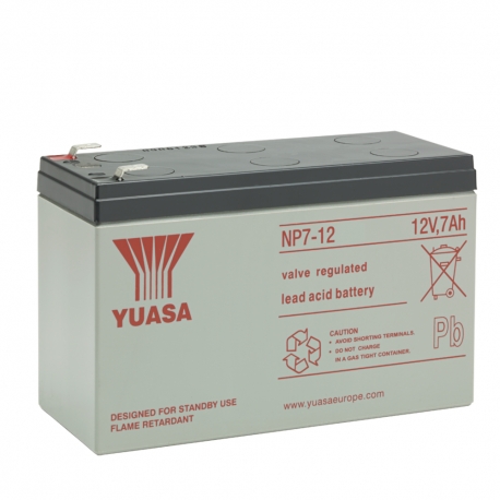 Batterie NP7-12 YUASA 12V 7Ah