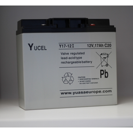 Batterie Y17-12IFR YUCEL 12V 17Ah Batterie Y17-12IFR YUCEL 12V 17Ah