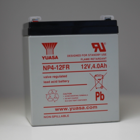 Batterie NP4-12 YUASA 12V 4Ah