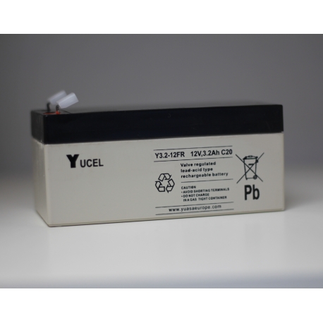 Batterie Y3.2-12FR Yucel 12V 3.2Ah Batterie Y3.2-12FR Yucel 12V 3.2Ah