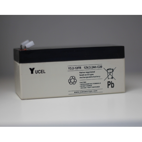 Batterie Y3.2-12FR Yucel 12V 3.2Ah