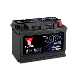 Batterie 12V 95Ah 850A Yuasa AGM Start Stop YBX9019