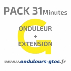 Pack AP160N-3K + Extension AP160N-BP3K-129 (31 mins)
