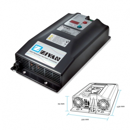 Chargeur HF NG3 - 24V 60A Chargeur HF NG3 - 24V 60A