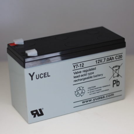 Batterie Y7-12 YUCEL 12V 7Ah