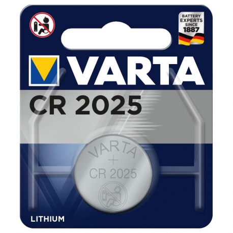 Pile bouton lithium Varta CR2025 Pile bouton lithium Varta CR2025