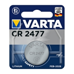 Pile bouton CR2477 Varta lithium