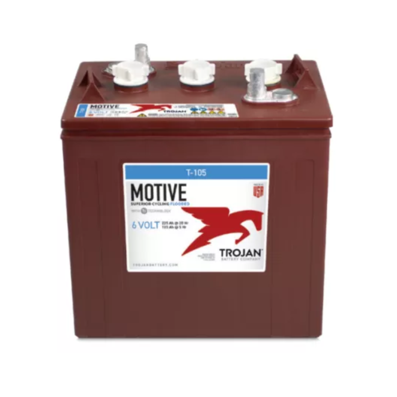 Batterie Deep Cycle TROJAN T-105 - 6V 225Ah