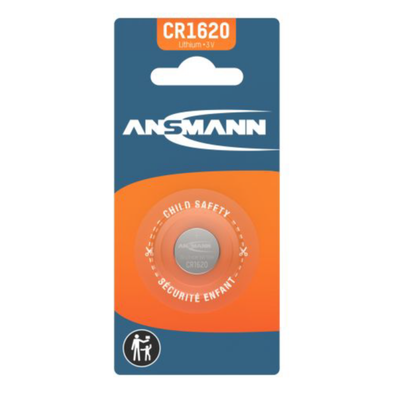 CR1216 - Blister de 1 pile ANSMANN Lithium 3V CR1216 - Blister de 1 pile ANSMANN Lithium 3V