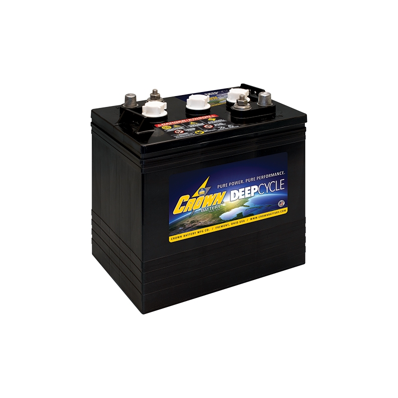 Batterie Deep Cycle CROWN CR235HD - 6V 235Ah