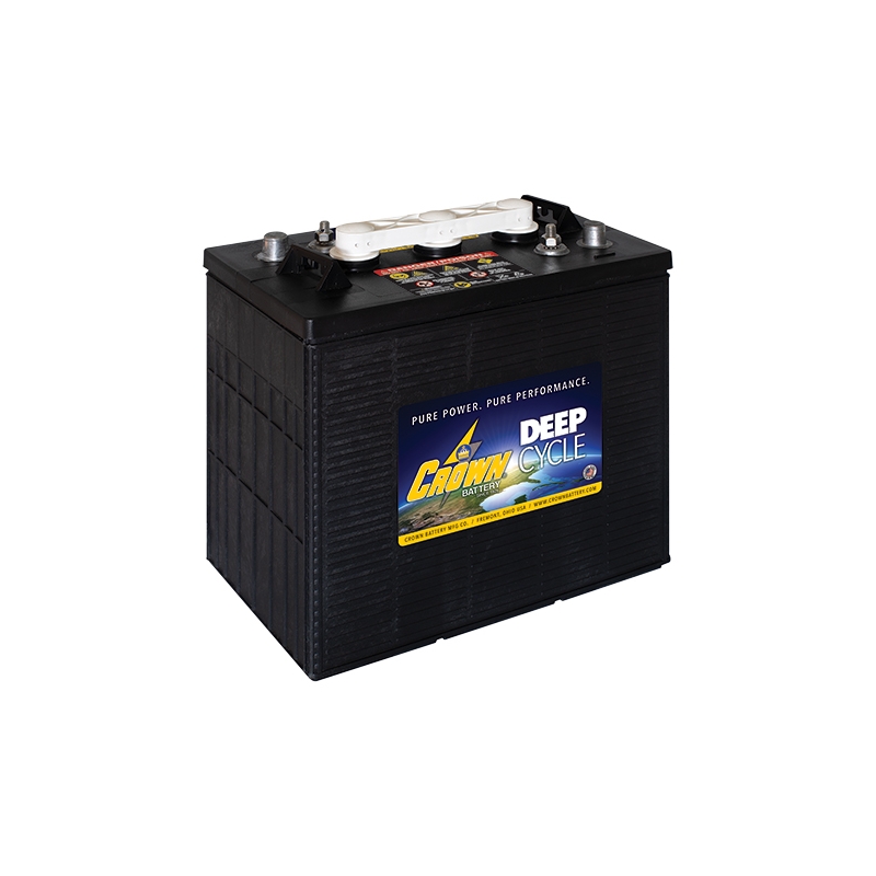 Batterie Deep Cycle CROWN CR250 - 6V 250AH