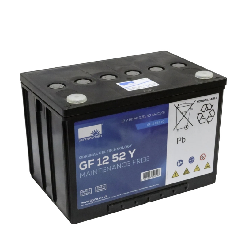 Batterie GEL SONNENSCHEIN GF12052YO 12V 60Ah