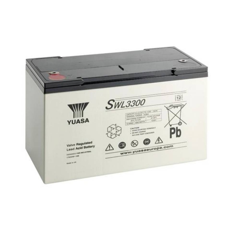 Batterie Plomb Etanche YUASA SWL3300 12V 110.2Ah