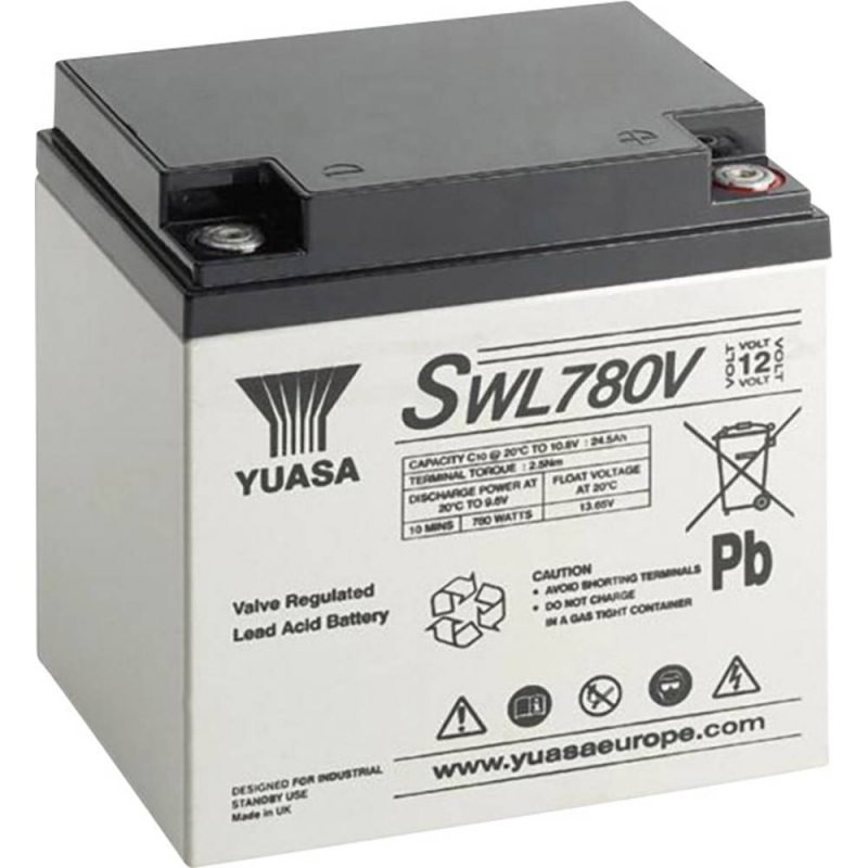 Batterie Plomb Etanche YUASA SWL780V 12V 28.8Ah