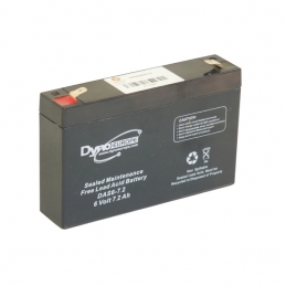 Batterie Plomb Etanche DYNO EUROPE DAS6-7.2 6V 7.2AH