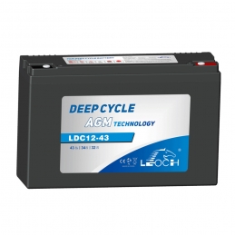 Batterie Plomb Carbone LEOCH LDC12-43