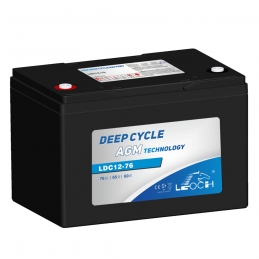 Batterie Plomb Carbone LEOCH LDC12-76