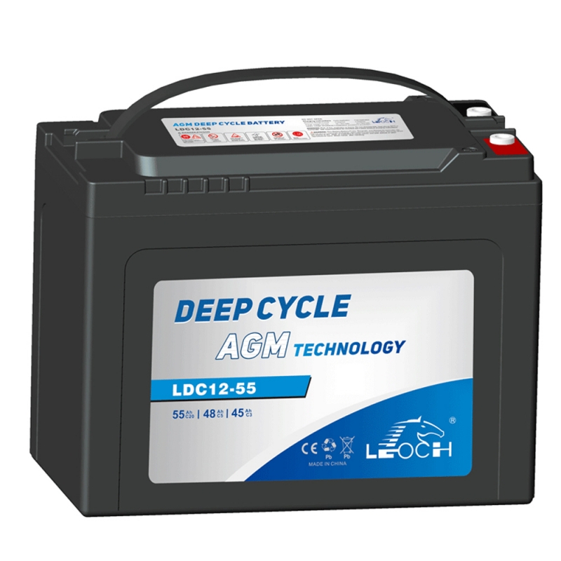 Batterie Plomb Carbone LEOCH LDC12-55