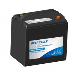 Batterie Plomb Carbone LEOCH LDC6-224-GC2