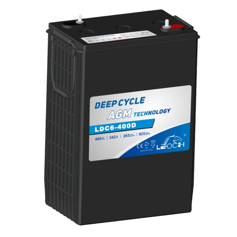Batterie Plomb Carbone LEOCH LDC6-400D