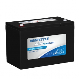 Batterie Plomb Carbone LEOCH LDC12-105-G27-T