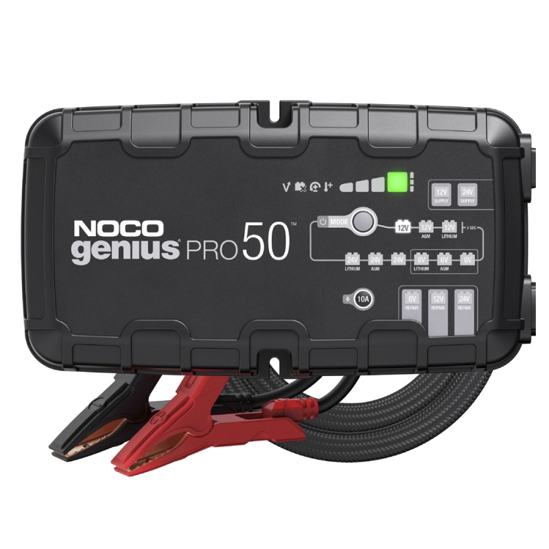 NOCO GENIUS50 - Chargeur de batterie intelligent 6/12/24V 50A
