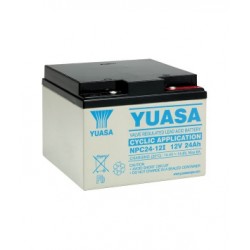Batterie NPC24-12 YUASA 12V 24Ah