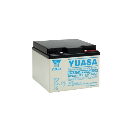 Batterie NPC24-12 YUASA 12V 24Ah