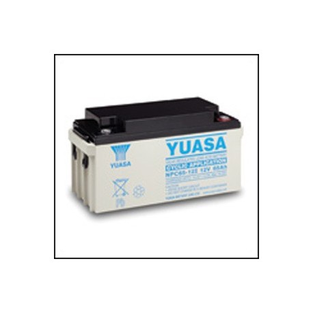 BATTERIE NPC65-12 YUASA 12V 65AH BATTERIE NPC65-12 YUASA 12V 65AH