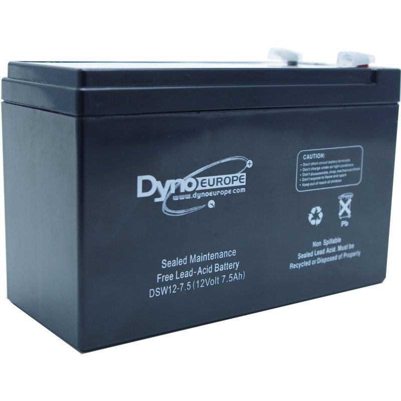 12v 7.5 ah